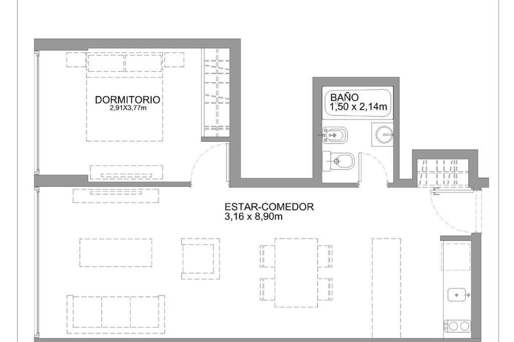 Apartamento Rubí, cálido y centrico Ushuaia Exterior foto